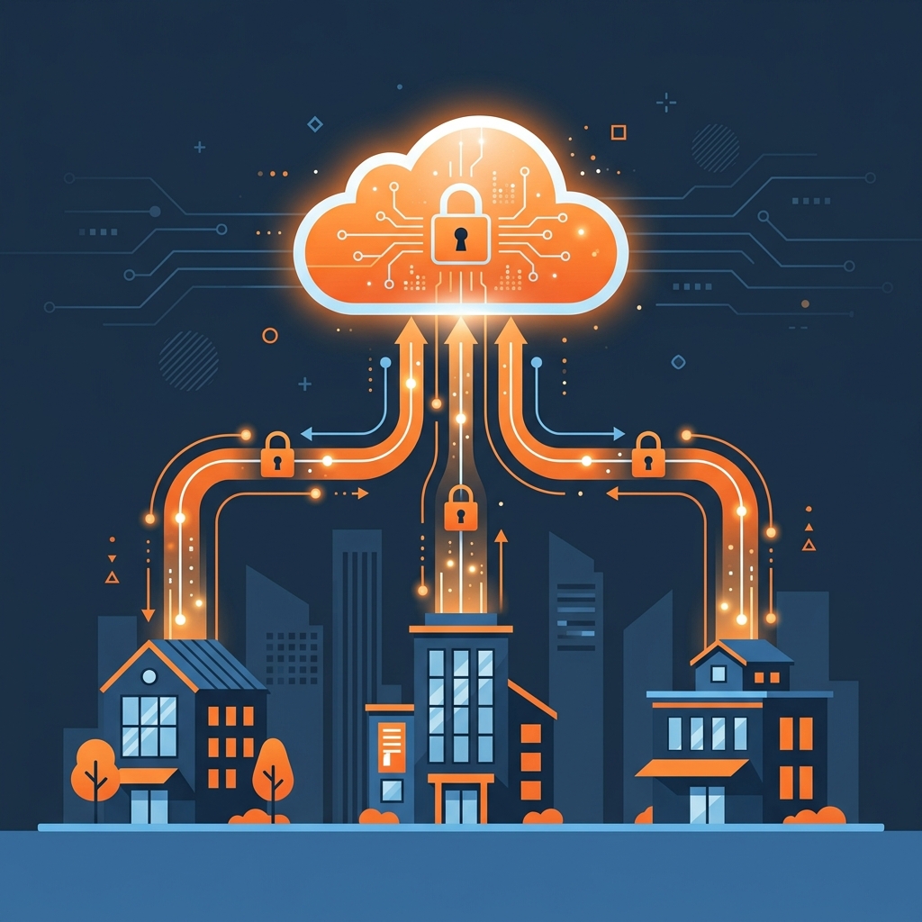 Cloud Sync Infographic